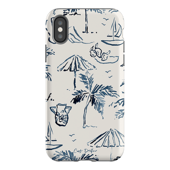 Balmy Blue Printed Phone Cases iPhone XS / Armoured by Cass Deller - The Dairy