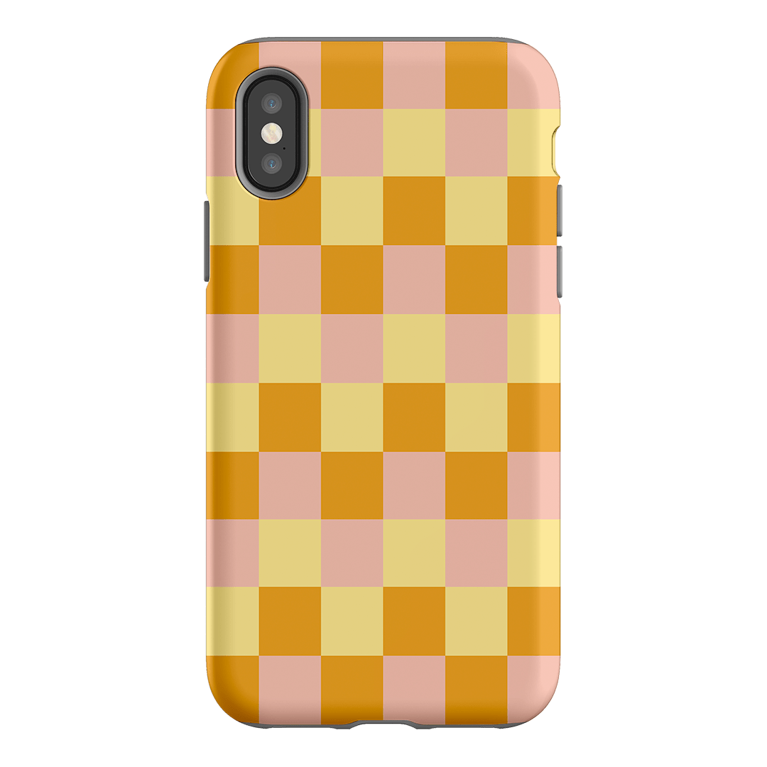 Checks in Fall Matte Case Matte Phone Cases iPhone XS / Armoured by The Dairy - The Dairy