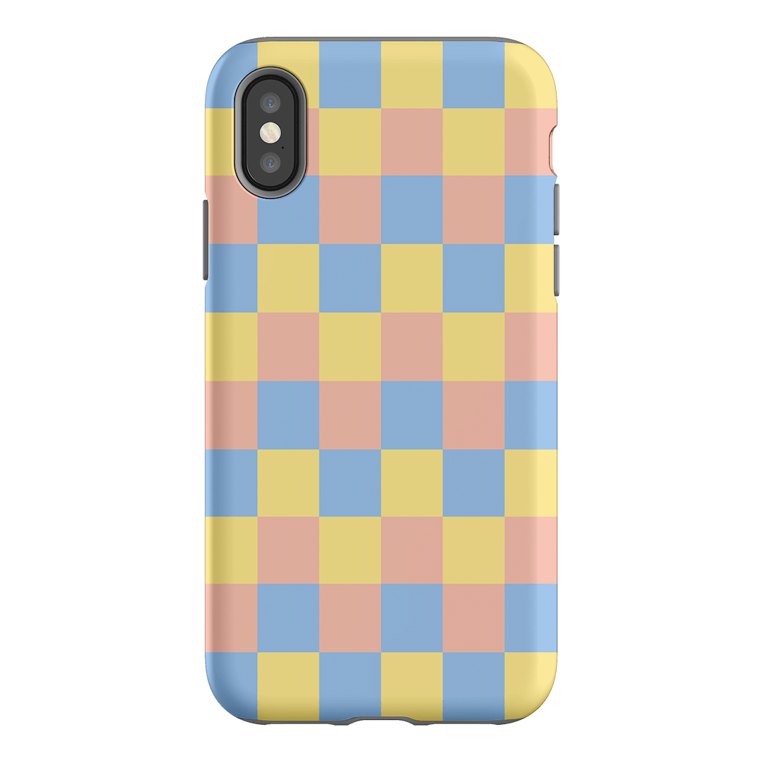 Checks in Spring Matte Case Matte Phone Cases iPhone XS / Armoured by The Dairy - The Dairy