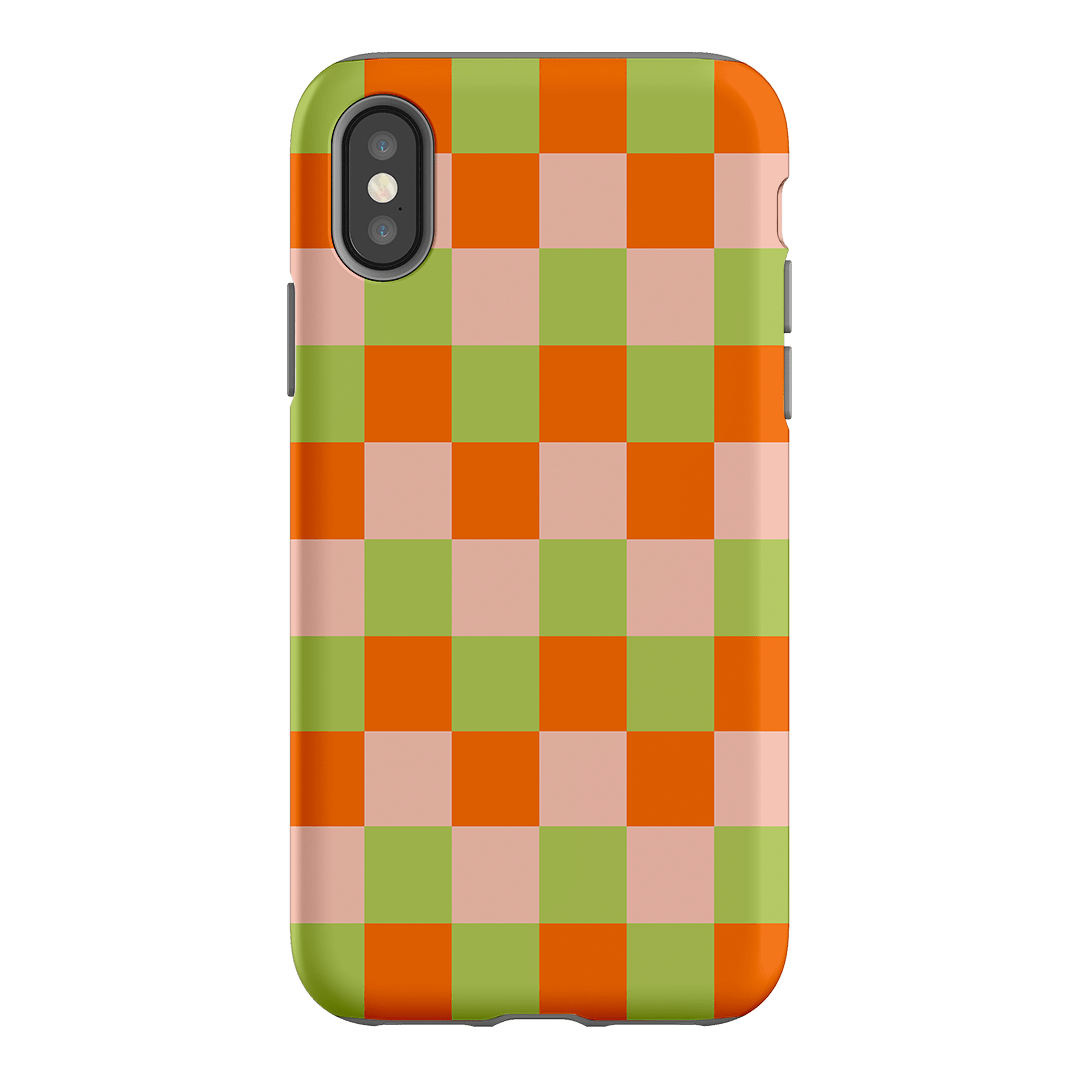Checks in Summer Matte Case Matte Phone Cases iPhone XS / Armoured by The Dairy - The Dairy