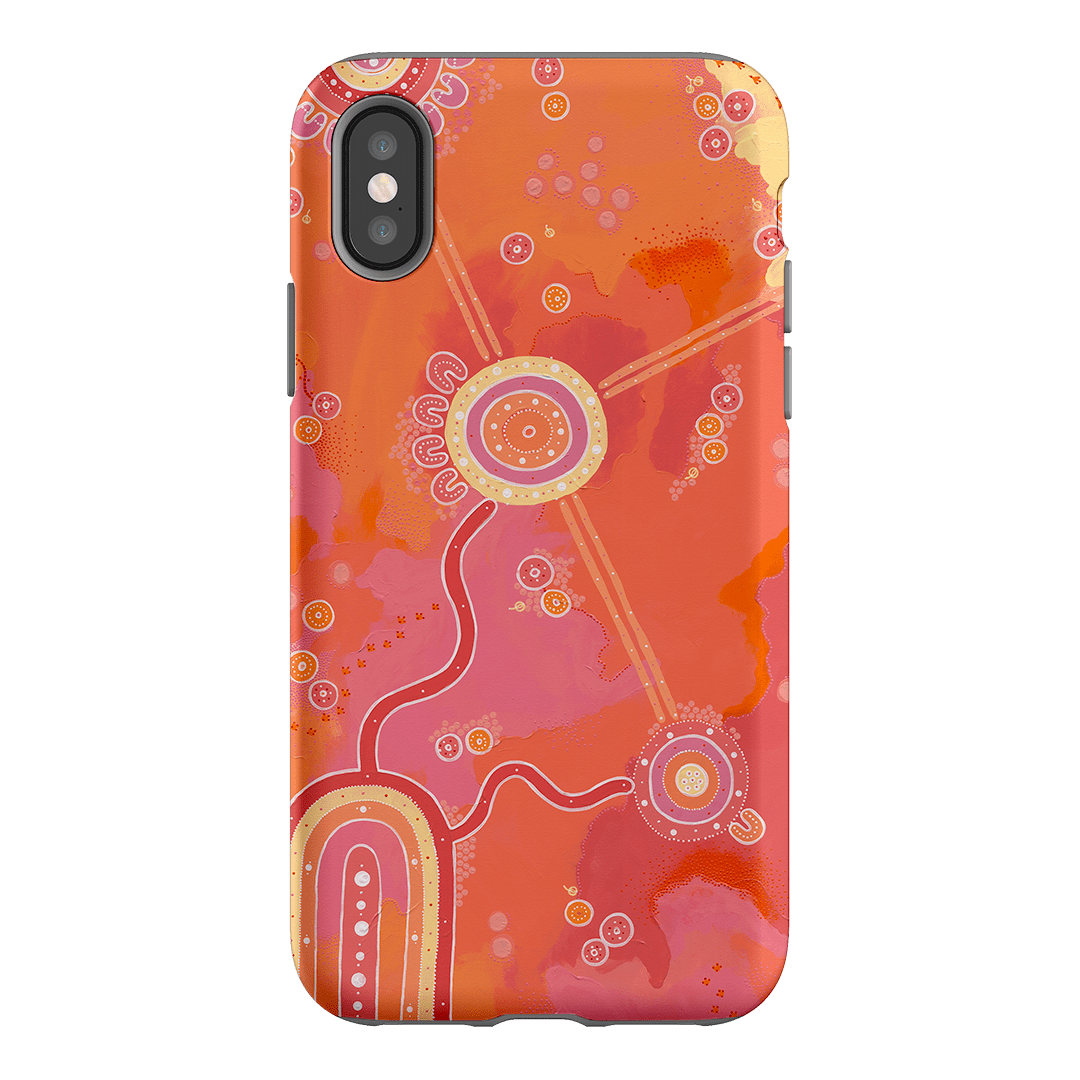 Across The Land Printed Phone Cases iPhone XS / Armoured by Nardurna - The Dairy