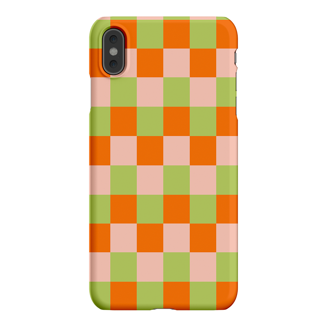Checks in Summer Matte Case Matte Phone Cases iPhone XS Max / Snap by The Dairy - The Dairy