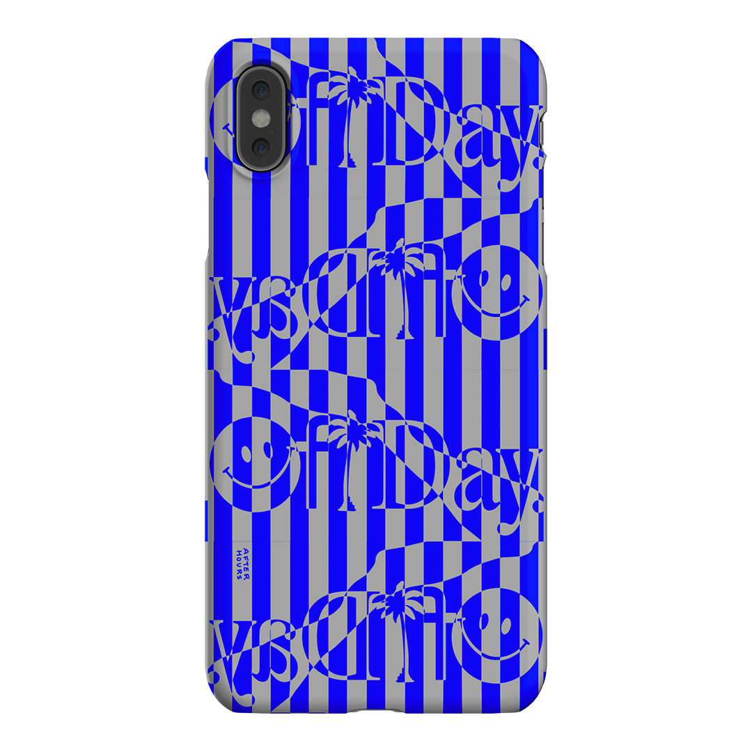 Kind of Blue Printed Phone Cases iPhone XS Max / Snap by After Hours - The Dairy