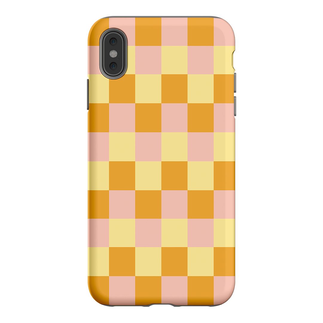 Checks in Fall Matte Case Matte Phone Cases iPhone XS Max / Armoured by The Dairy - The Dairy