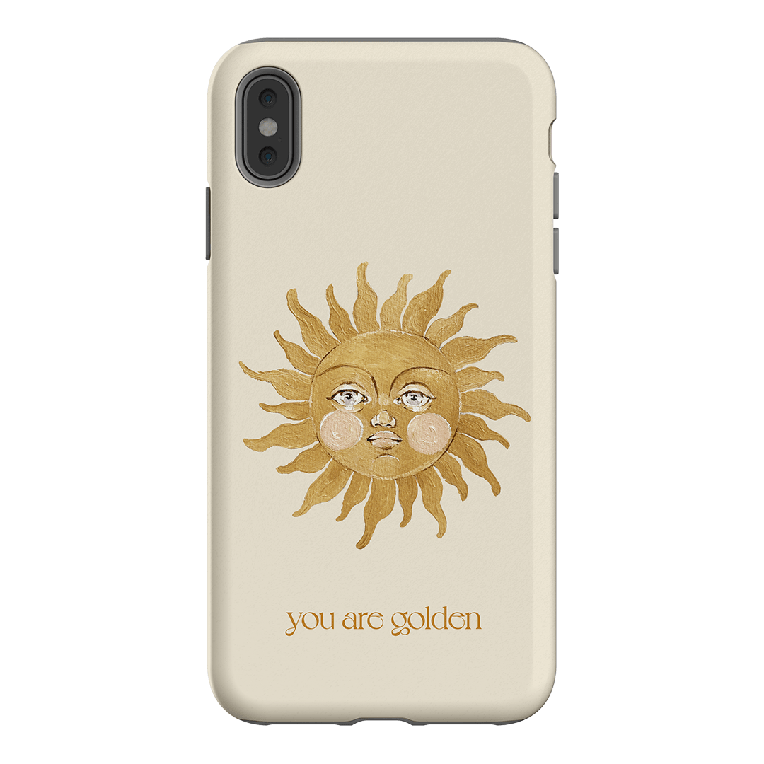 You Are Golden Printed Phone Cases iPhone XS Max / Armoured by Brigitte May - The Dairy