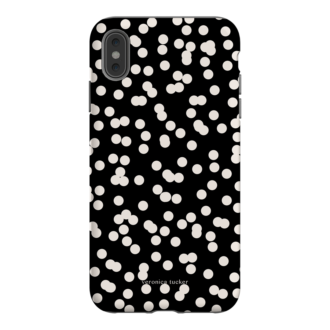 Mini Confetti Noir Printed Phone Cases iPhone XS Max / Armoured by Veronica Tucker - The Dairy