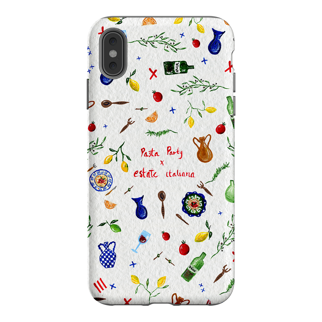 Pasta Party Printed Phone Cases iPhone XS Max / Armoured by BG. Studio - The Dairy