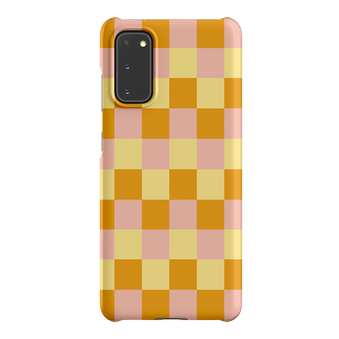 Checks in Fall Matte Case Matte Phone Cases Samsung Galaxy S20 / Snap by The Dairy - The Dairy