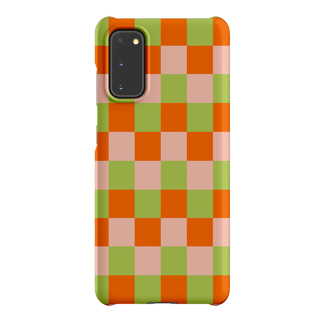Checks in Summer Matte Case Matte Phone Cases Samsung Galaxy S20 / Snap by The Dairy - The Dairy