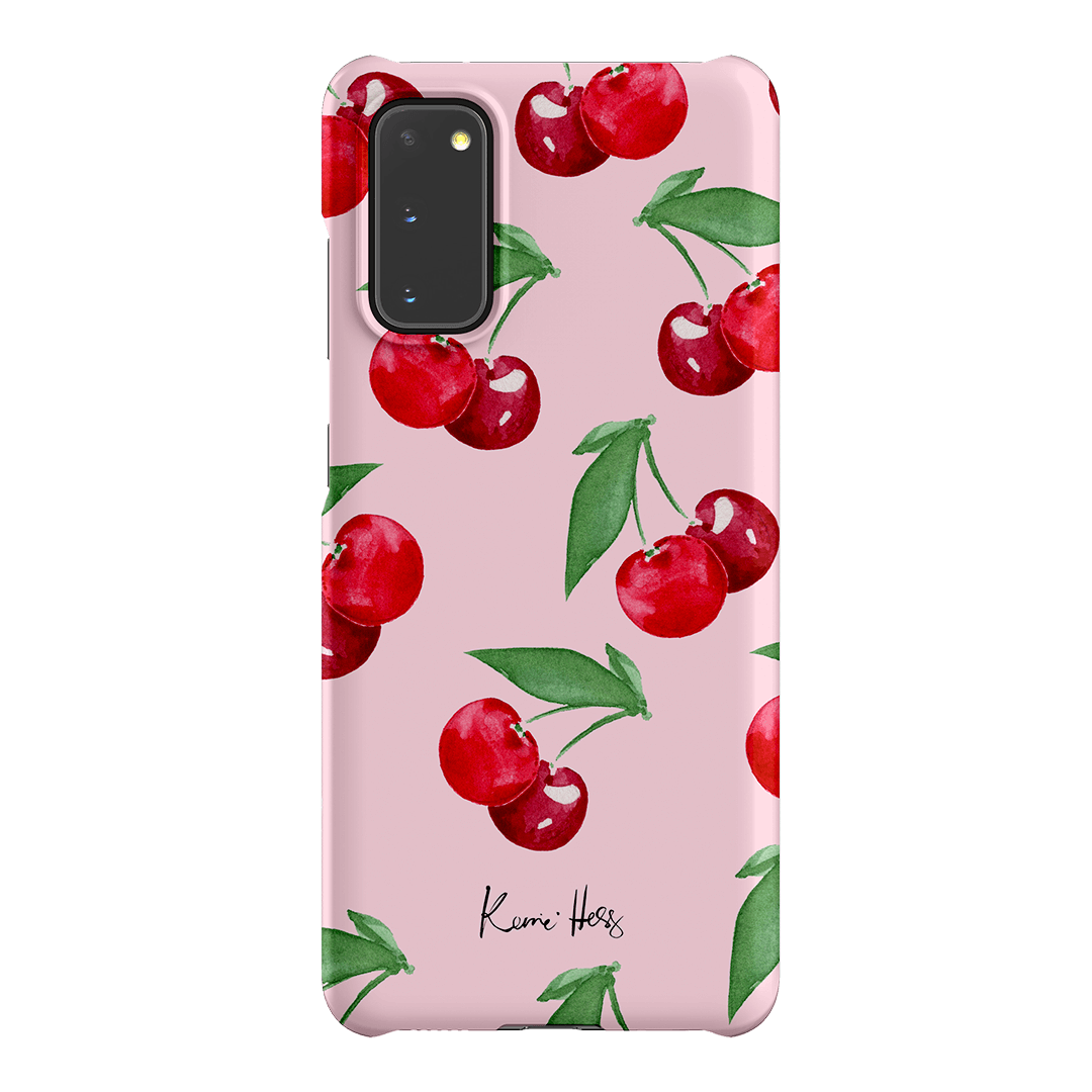 Cherry Rose Printed Phone Cases Samsung Galaxy S20 / Snap by Kerrie Hess - The Dairy