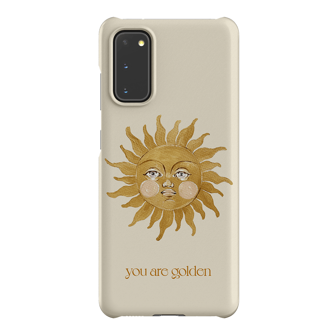 You Are Golden Printed Phone Cases Samsung Galaxy S20 / Snap by Brigitte May - The Dairy