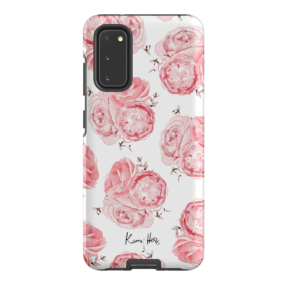 Peony Rose Printed Phone Cases Samsung Galaxy S20 / Armoured by Kerrie Hess - The Dairy