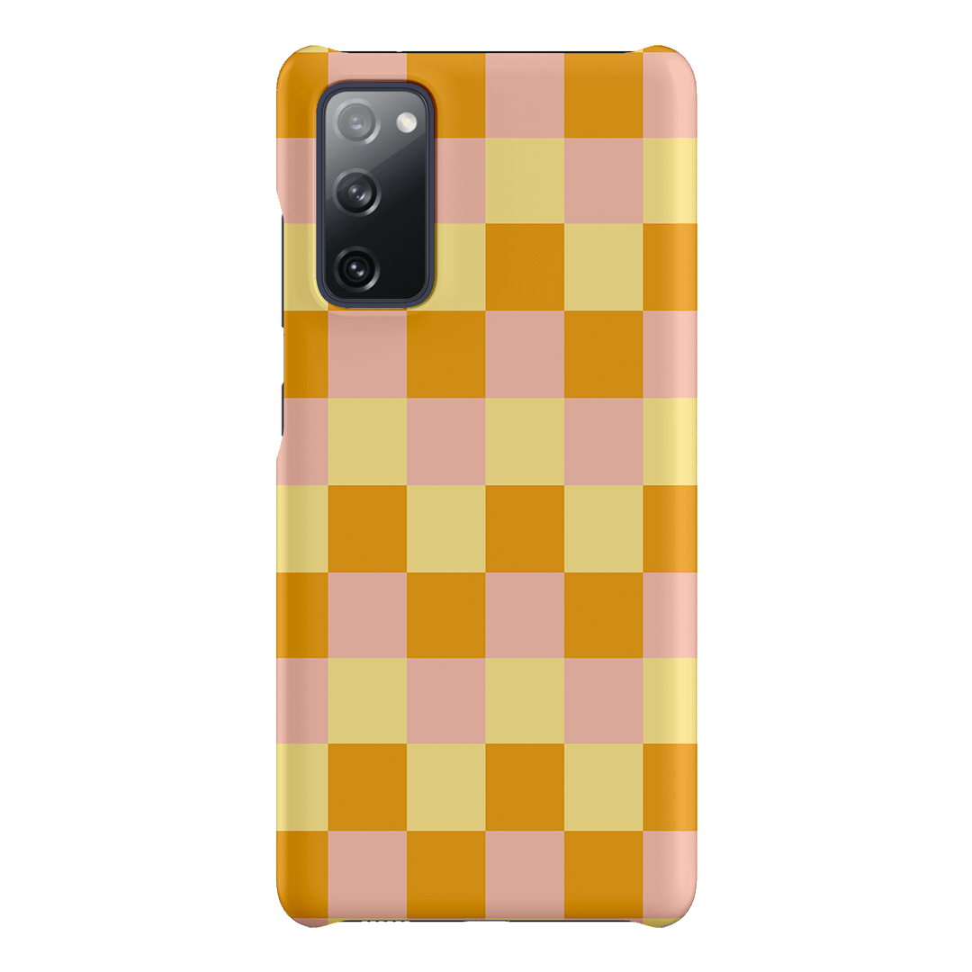 Checks in Fall Matte Case Matte Phone Cases Samsung Galaxy S20 FE / Snap by The Dairy - The Dairy