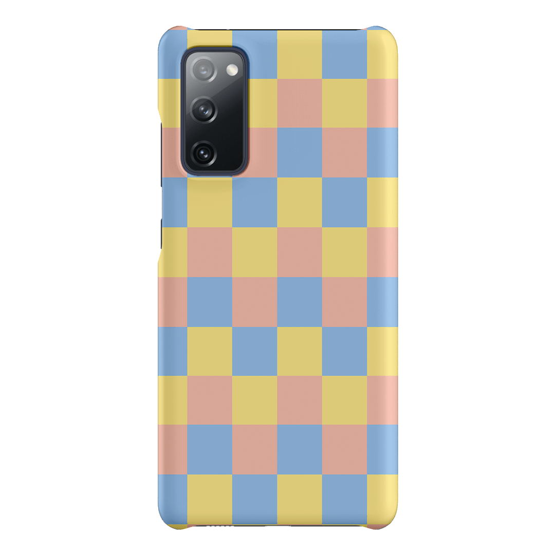 Checks in Spring Matte Case Matte Phone Cases Samsung Galaxy S20 FE / Snap by The Dairy - The Dairy