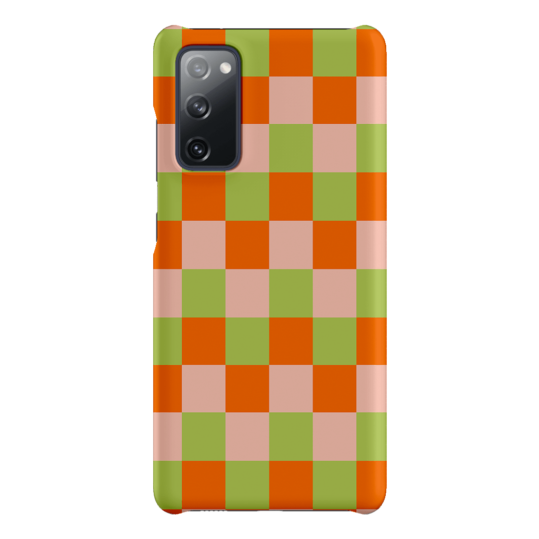 Checks in Summer Matte Case Matte Phone Cases Samsung Galaxy S20 FE / Snap by The Dairy - The Dairy