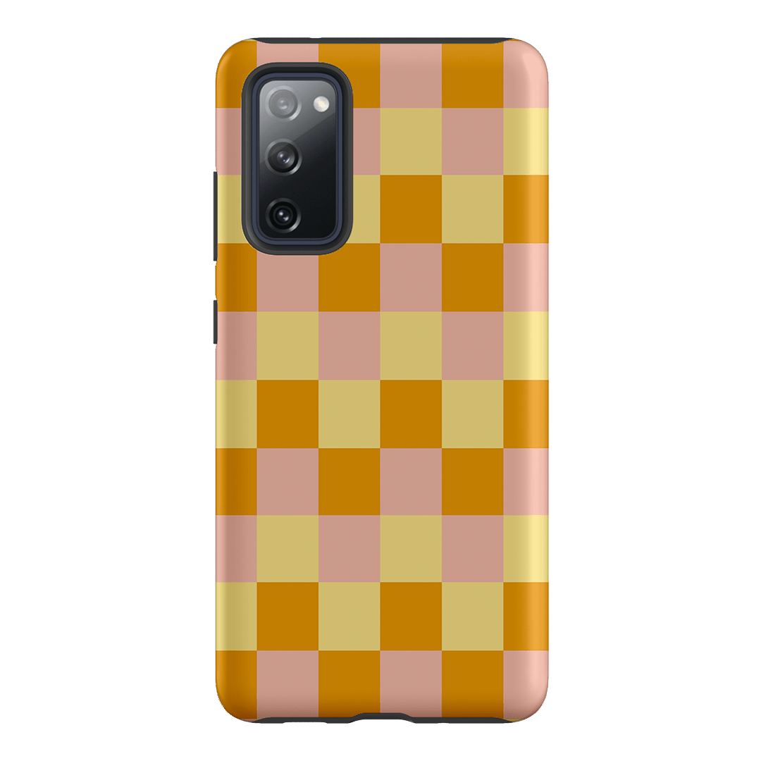Checks in Fall Matte Case Matte Phone Cases Samsung Galaxy S20 FE / Armoured by The Dairy - The Dairy