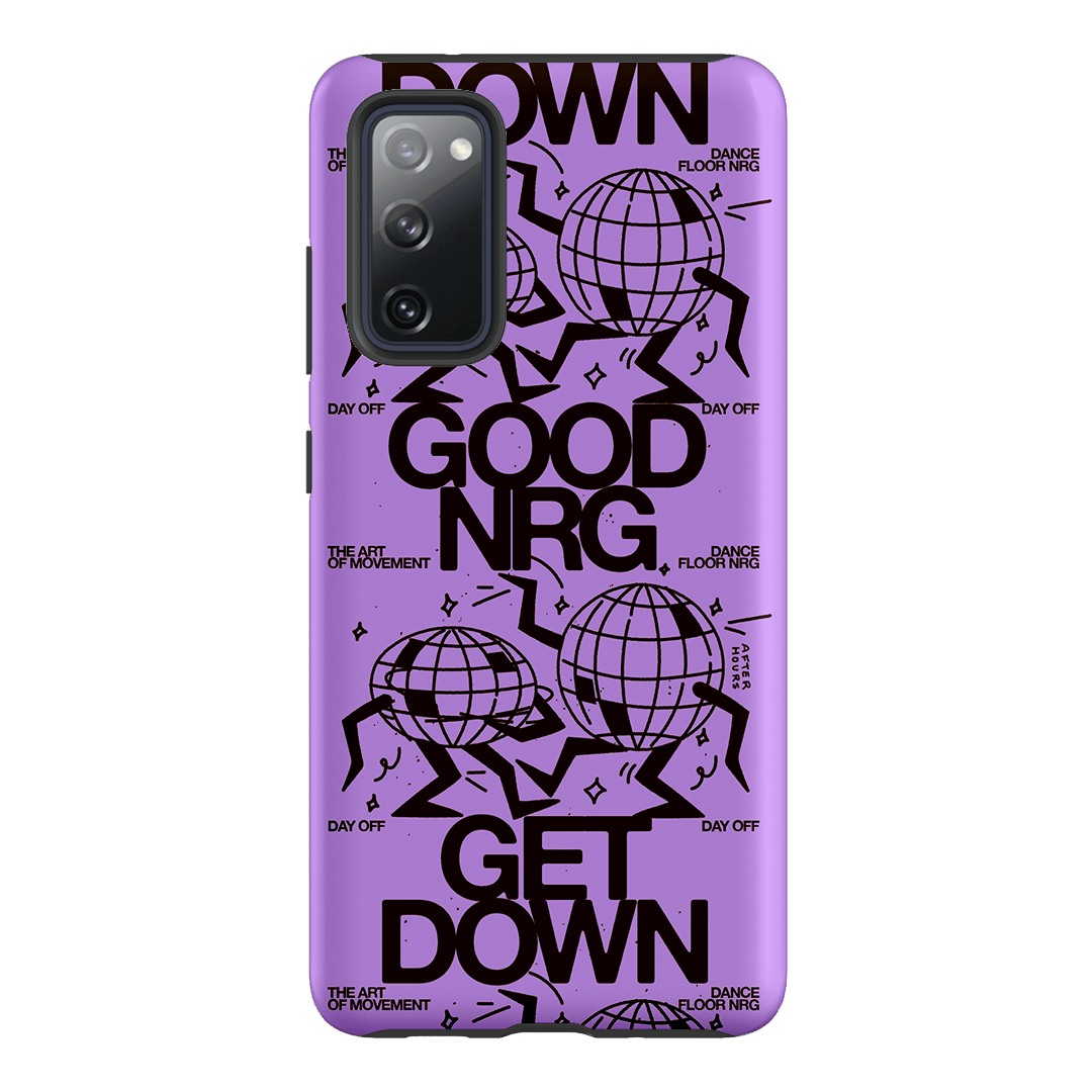 Good Energy in Purple Printed Phone Cases by After Hours - The Dairy