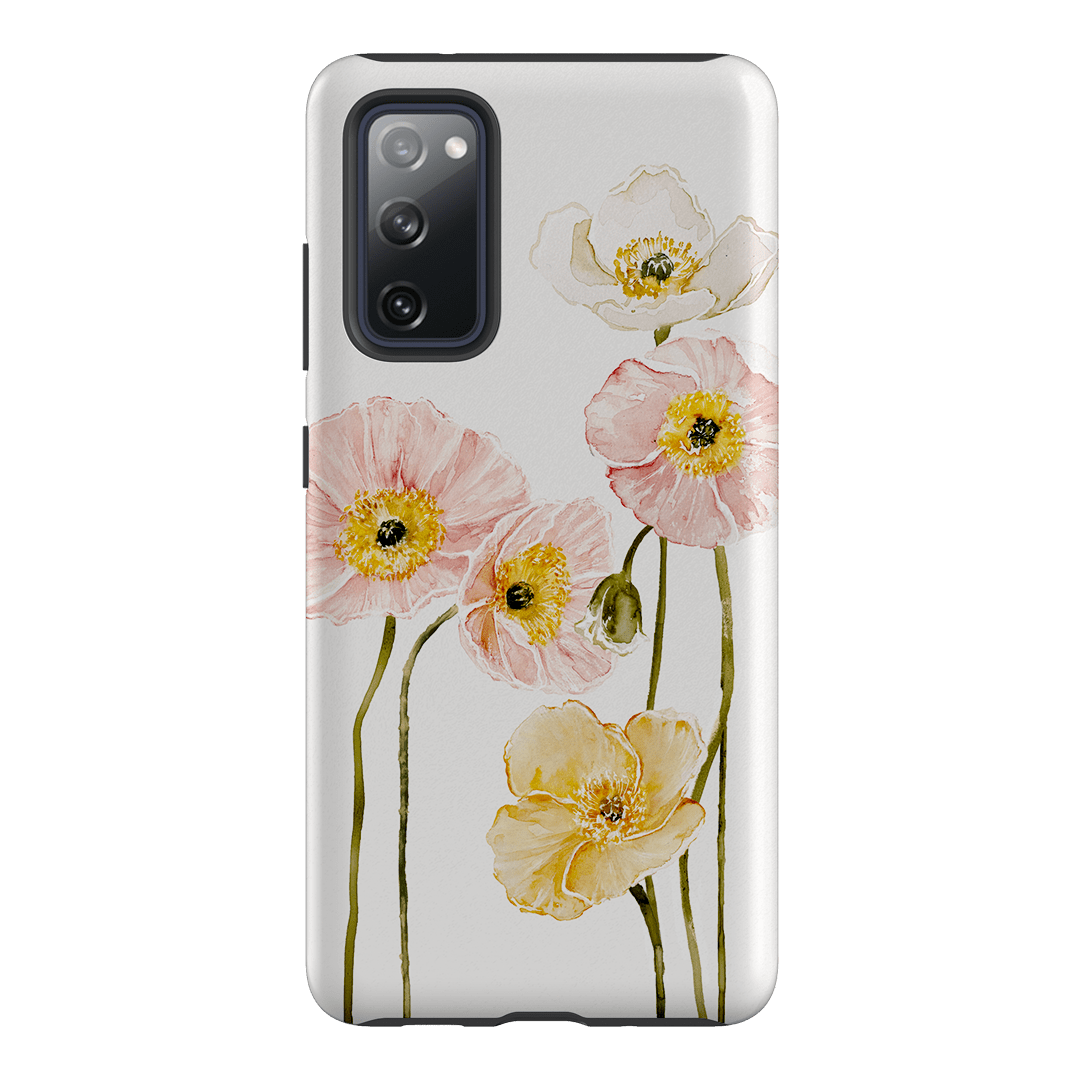 Poppies Printed Phone Cases Samsung Galaxy S20 FE / Armoured by Brigitte May - The Dairy