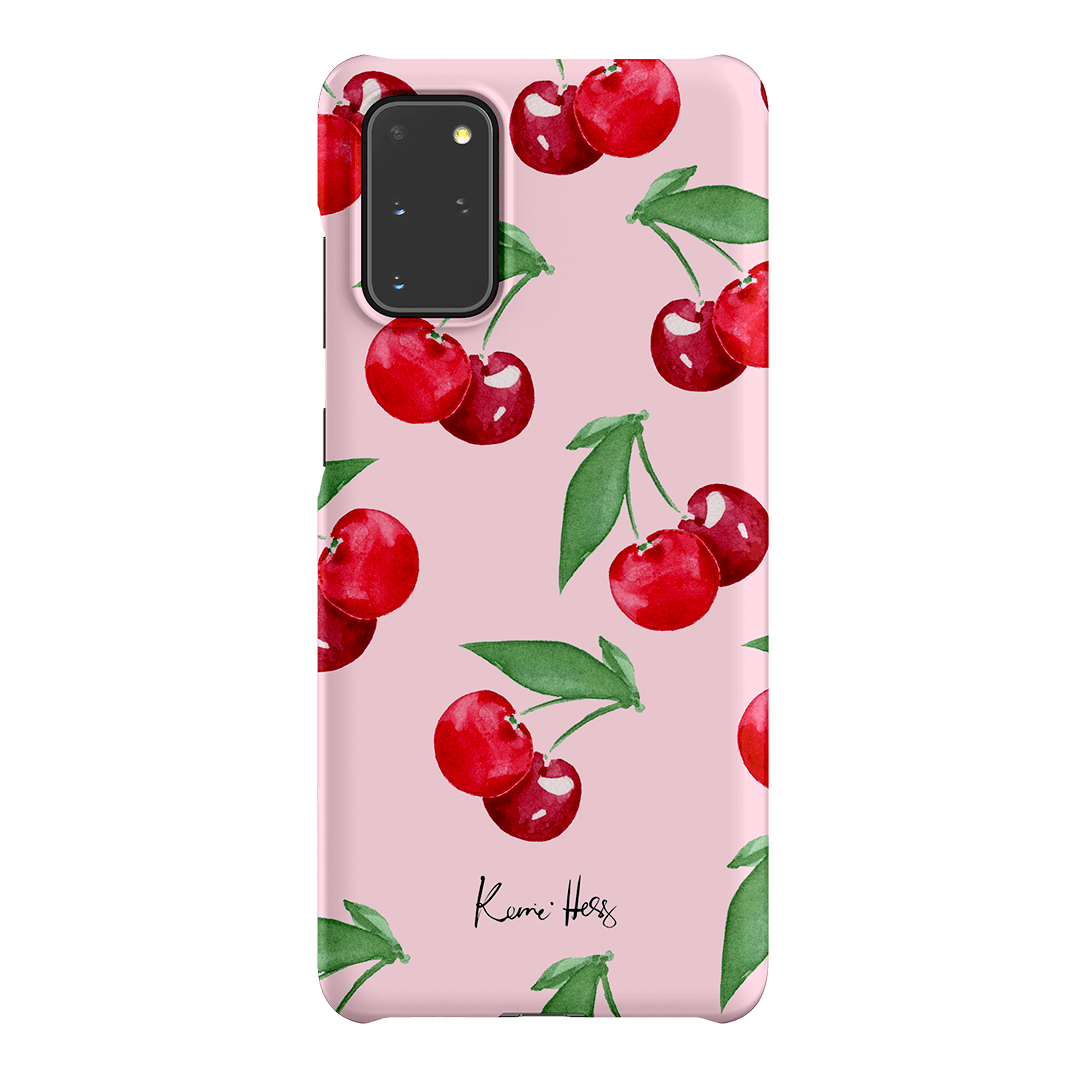 Cherry Rose Printed Phone Cases Samsung Galaxy S20 Plus / Snap by Kerrie Hess - The Dairy