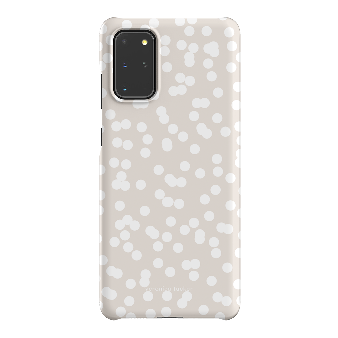 Mini Confetti White Printed Phone Cases Samsung Galaxy S20 Plus / Snap by Veronica Tucker - The Dairy