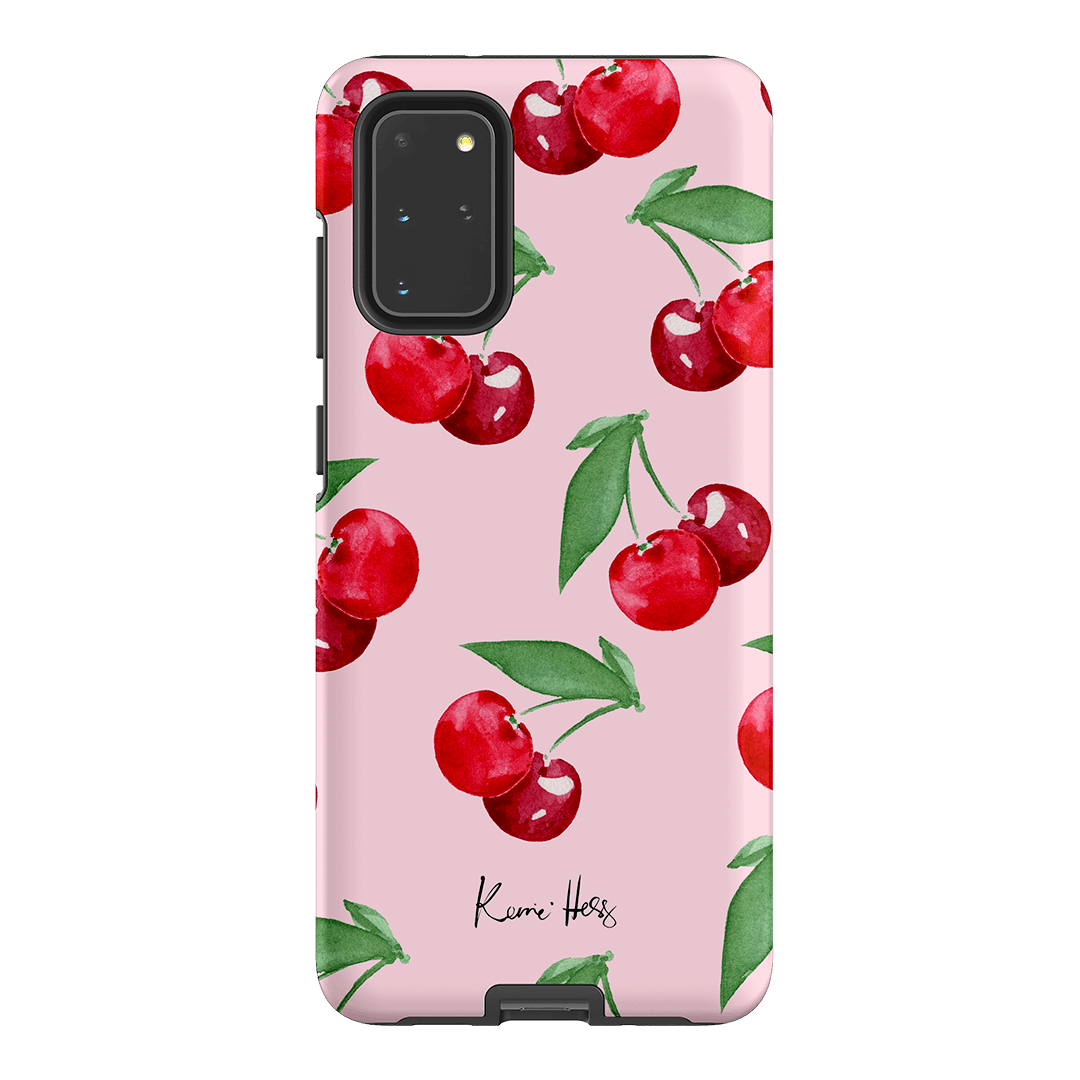 Cherry Rose Printed Phone Cases Samsung Galaxy S20 Plus / Armoured by Kerrie Hess - The Dairy