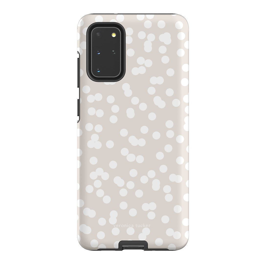 Mini Confetti White Printed Phone Cases Samsung Galaxy S20 Plus / Armoured by Veronica Tucker - The Dairy