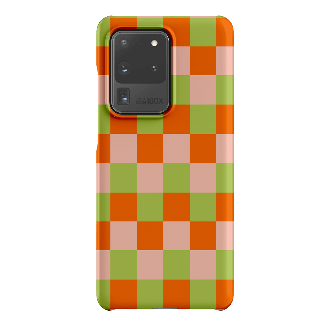 Checks in Summer Matte Case Matte Phone Cases Samsung Galaxy S20 Ultra / Snap by The Dairy - The Dairy