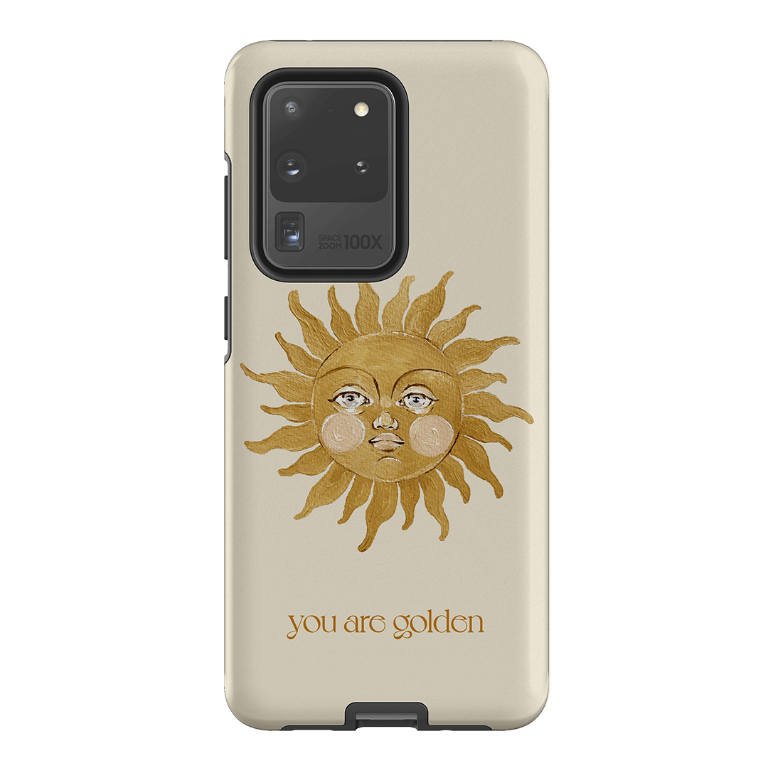 You Are Golden Printed Phone Cases Samsung Galaxy S20 Ultra / Armoured by Brigitte May - The Dairy