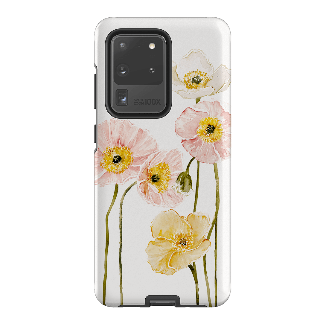 Poppies Printed Phone Cases Samsung Galaxy S20 Ultra / Armoured by Brigitte May - The Dairy