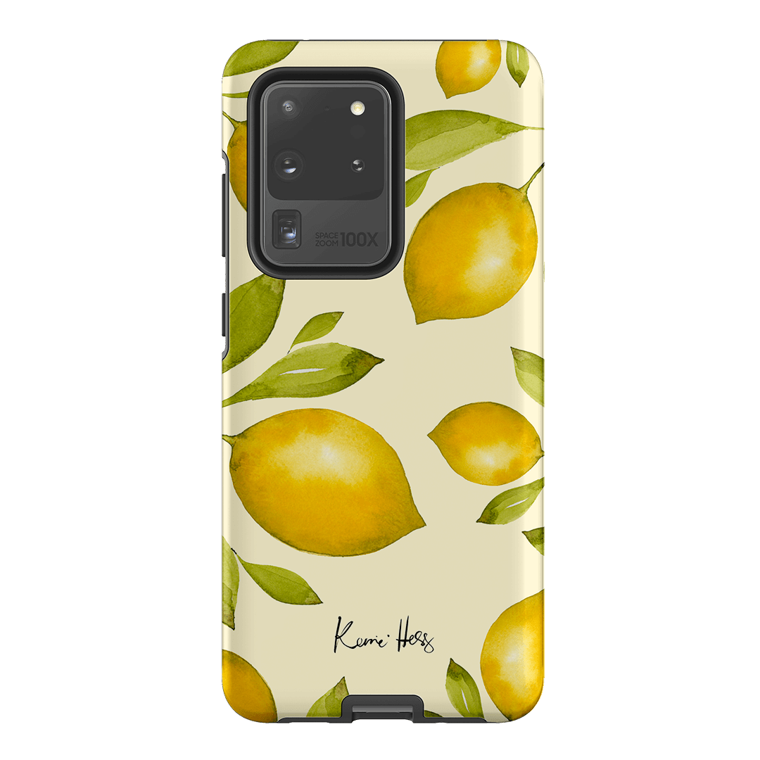 Summer Limone Printed Phone Cases Samsung Galaxy S20 Ultra / Armoured by Kerrie Hess - The Dairy