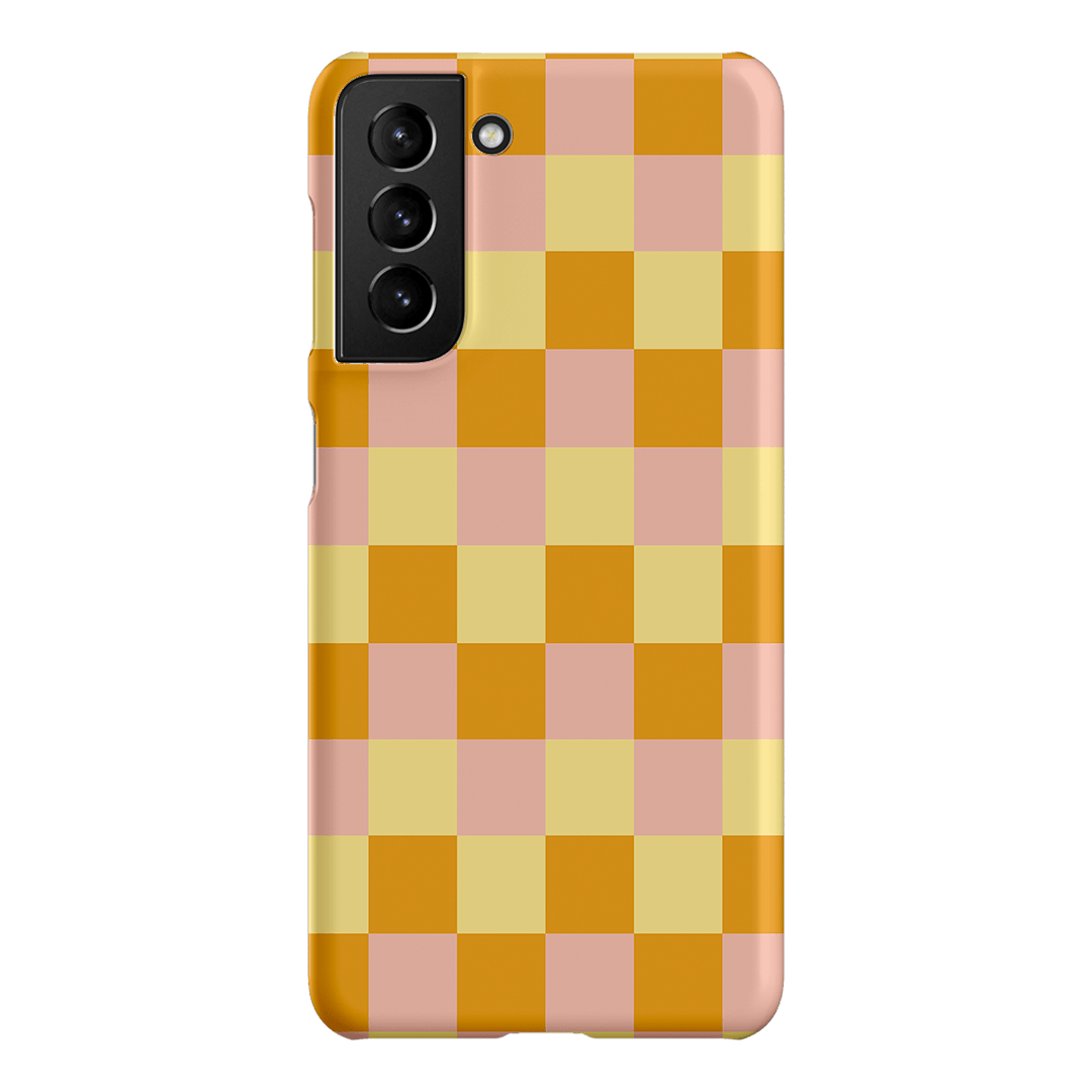 Checks in Fall Matte Case Matte Phone Cases Samsung Galaxy S21 / Snap by The Dairy - The Dairy