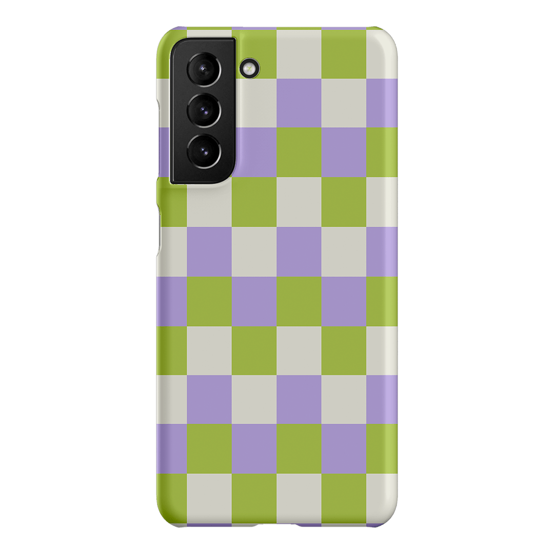 Checks in Winter Matte Case Matte Phone Cases Samsung Galaxy S21 / Snap by The Dairy - The Dairy