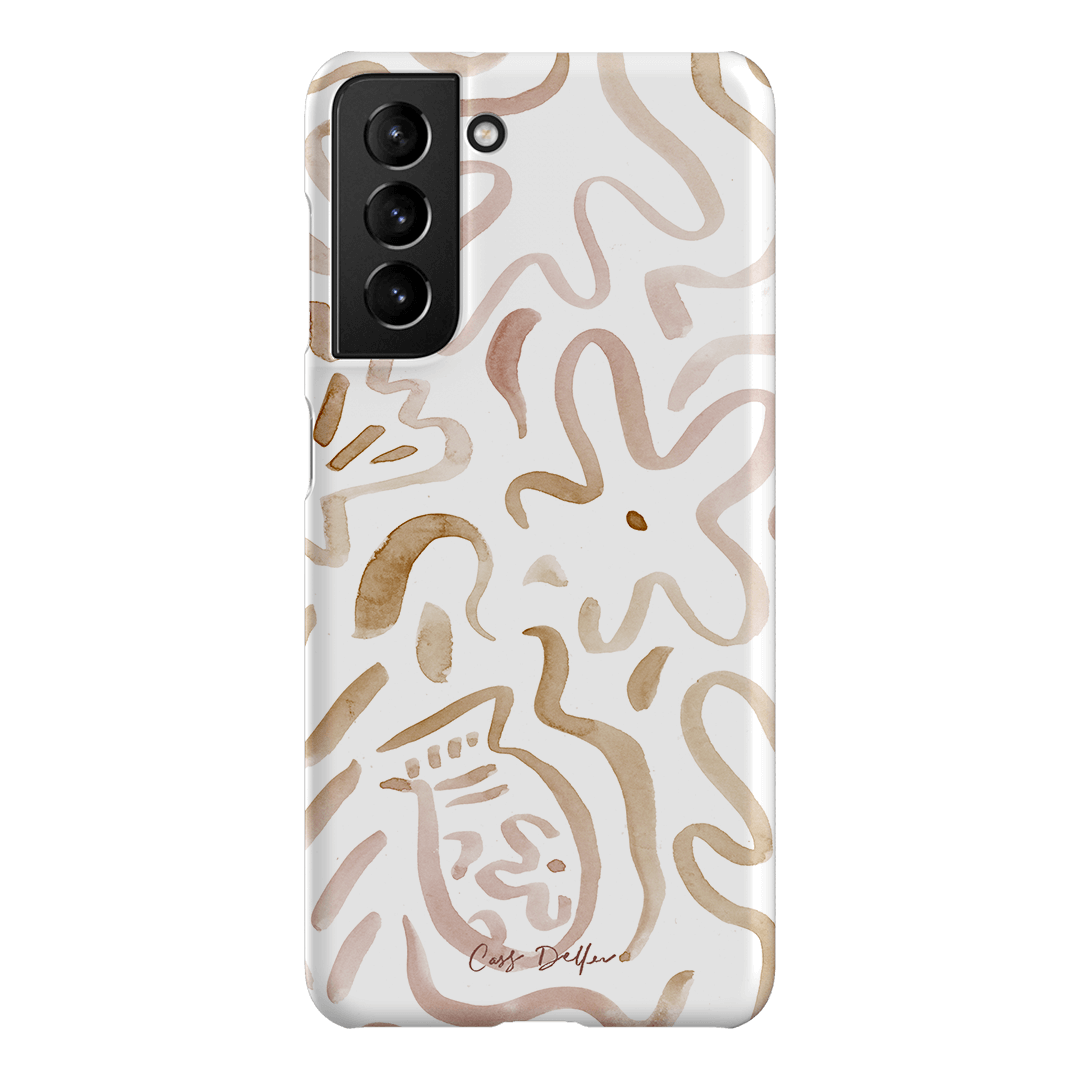 Flow Printed Phone Cases Samsung Galaxy S21 / Snap by Cass Deller - The Dairy