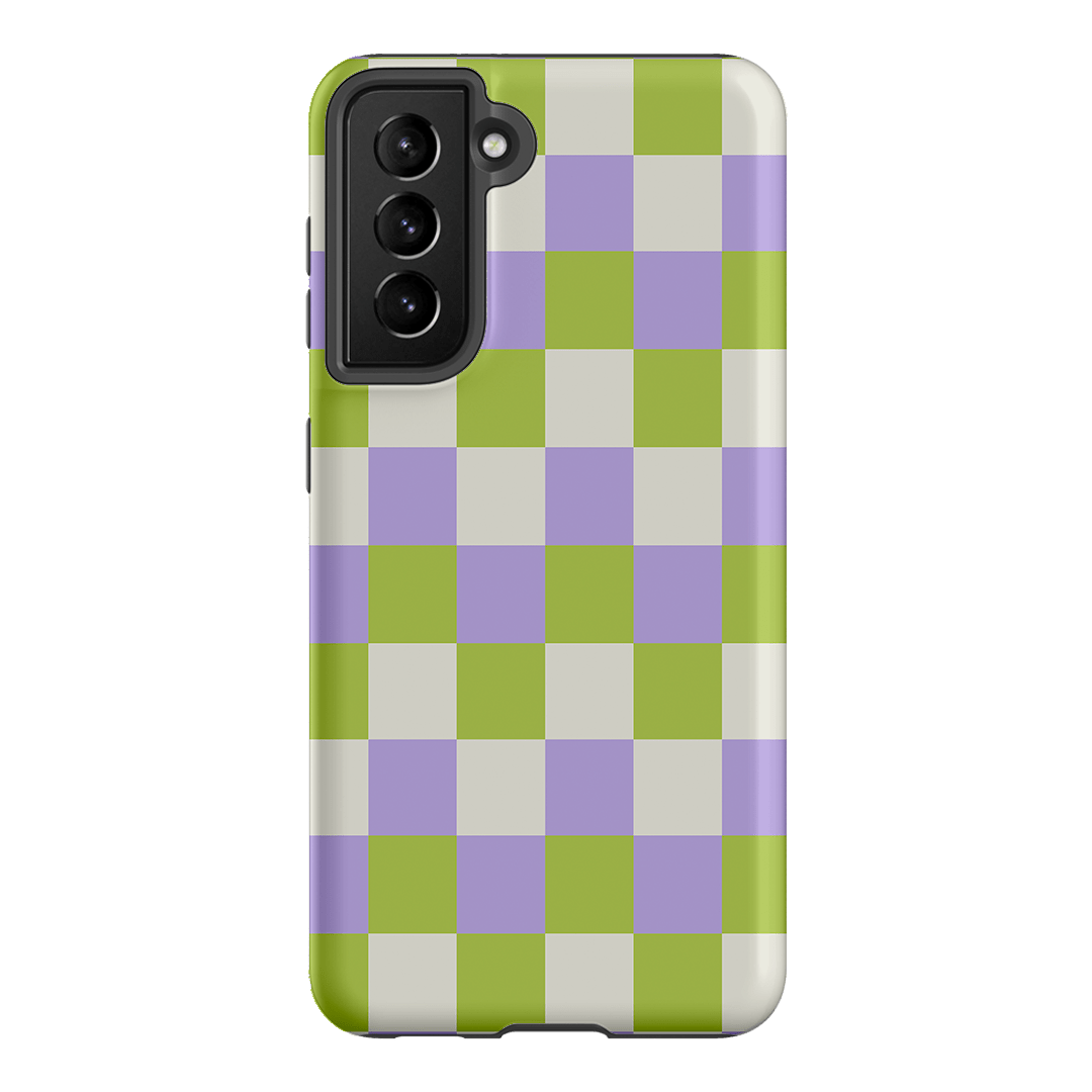 Checks in Winter Matte Case Matte Phone Cases Samsung Galaxy S21 / Armoured by The Dairy - The Dairy