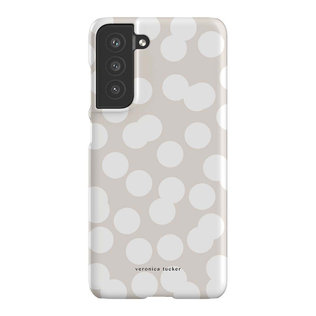 Confetti White Printed Phone Cases Samsung Galaxy S21 FE / Snap by Veronica Tucker - The Dairy