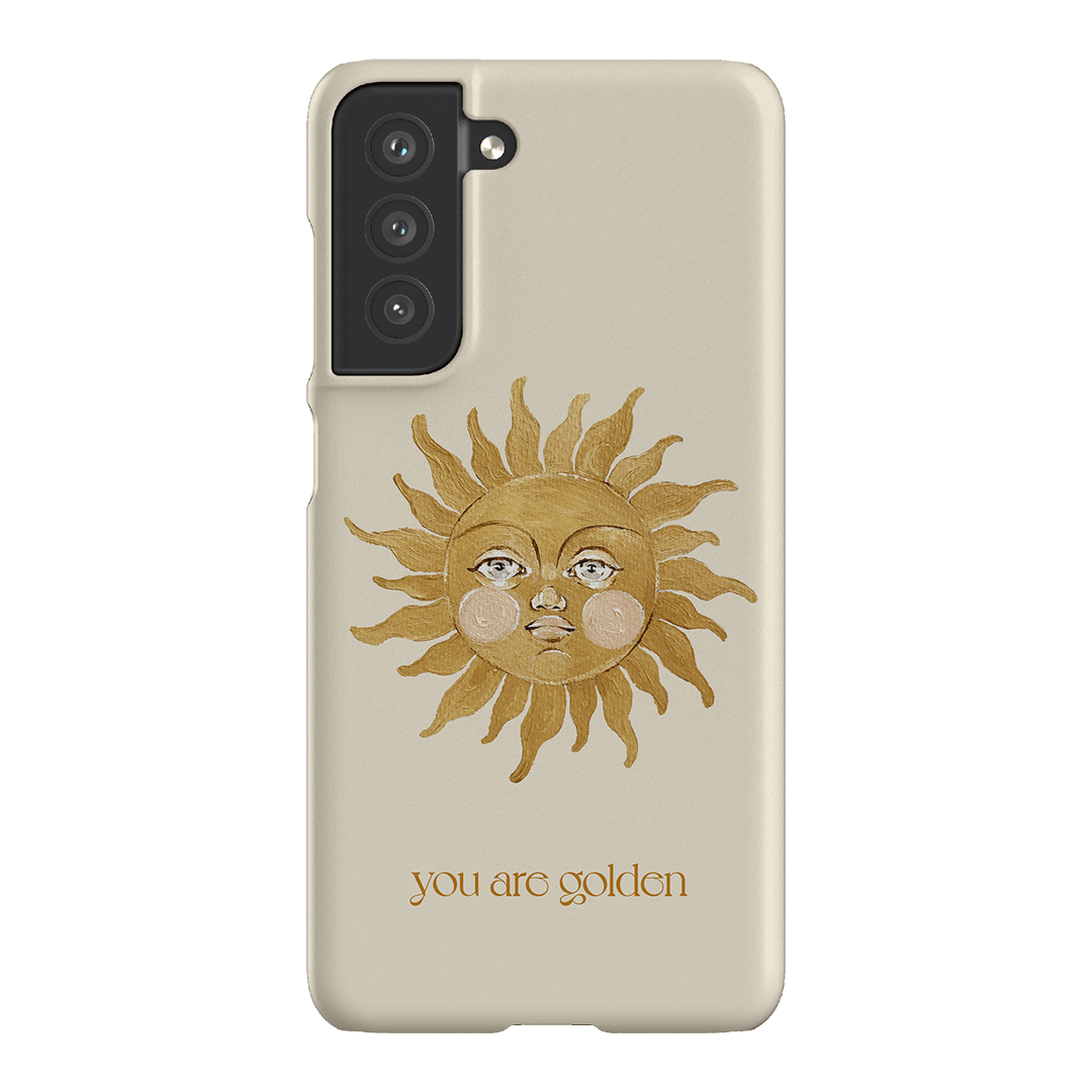 You Are Golden Printed Phone Cases Samsung Galaxy S21 FE / Snap by Brigitte May - The Dairy