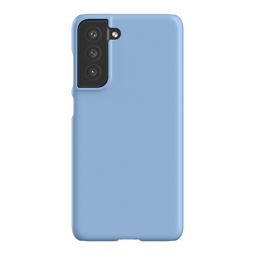 Sky Blue Matte Case Matte Phone Cases Samsung Galaxy S21 FE / Snap by The Dairy - The Dairy
