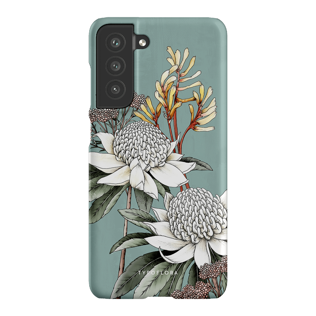 Waratah Printed Phone Cases Samsung Galaxy S21 FE / Snap by Typoflora - The Dairy