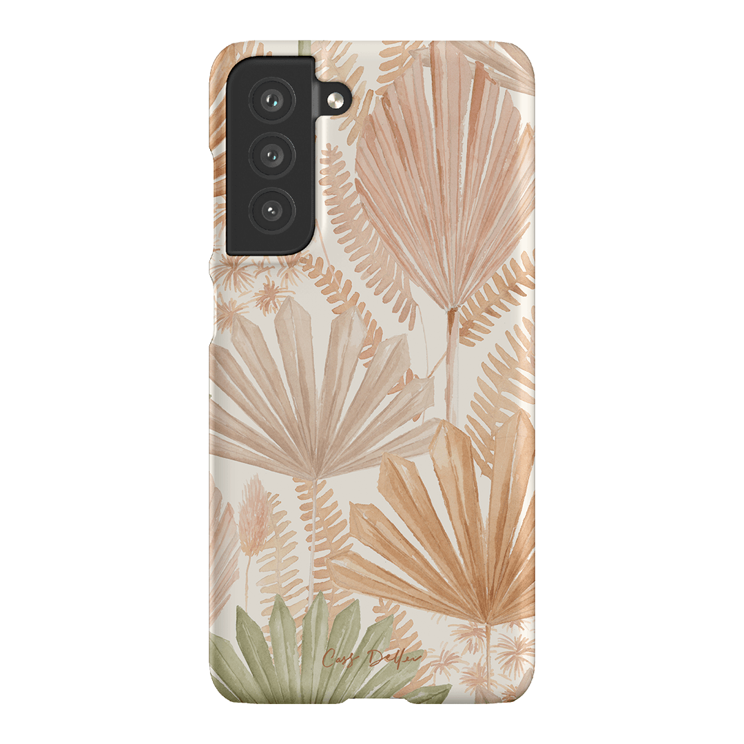 Wild Palm Printed Phone Cases Samsung Galaxy S21 FE / Snap by Cass Deller - The Dairy