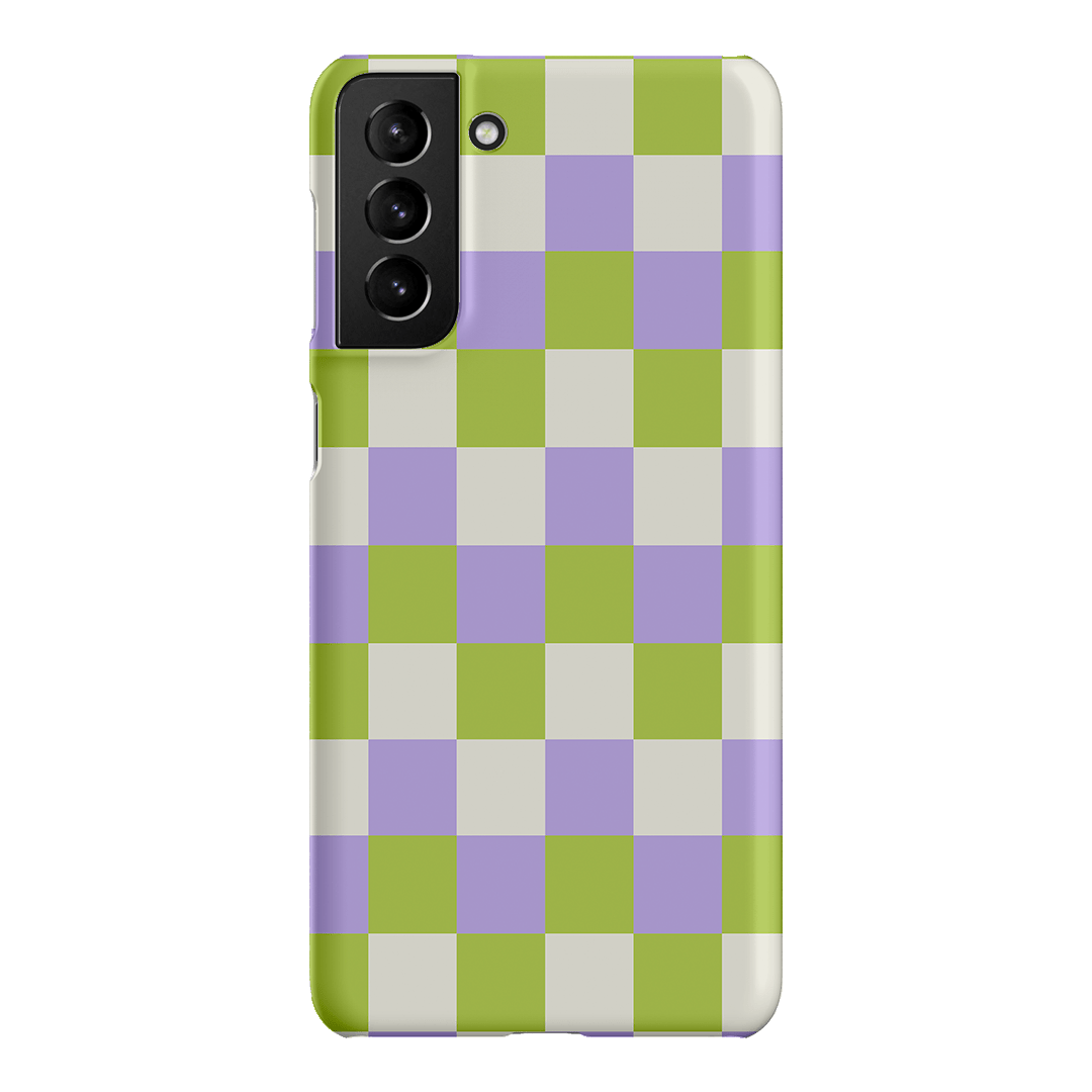 Checks in Winter Matte Case Matte Phone Cases Samsung Galaxy S21 Plus / Snap by The Dairy - The Dairy