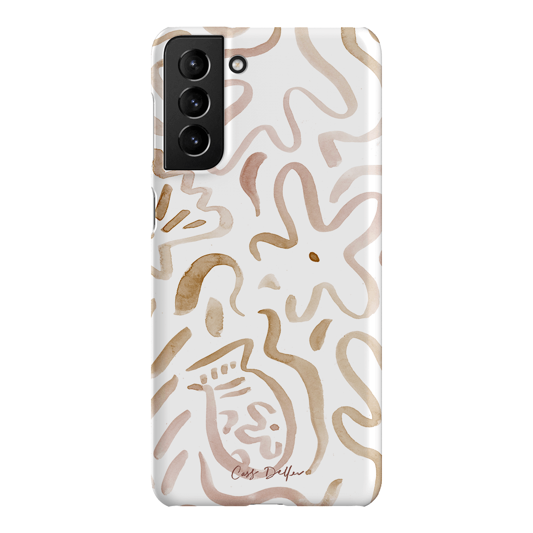Flow Printed Phone Cases Samsung Galaxy S21 Plus / Snap by Cass Deller - The Dairy