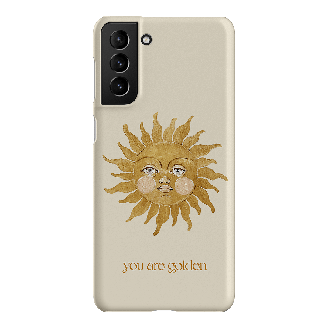 You Are Golden Printed Phone Cases Samsung Galaxy S21 Plus / Snap by Brigitte May - The Dairy