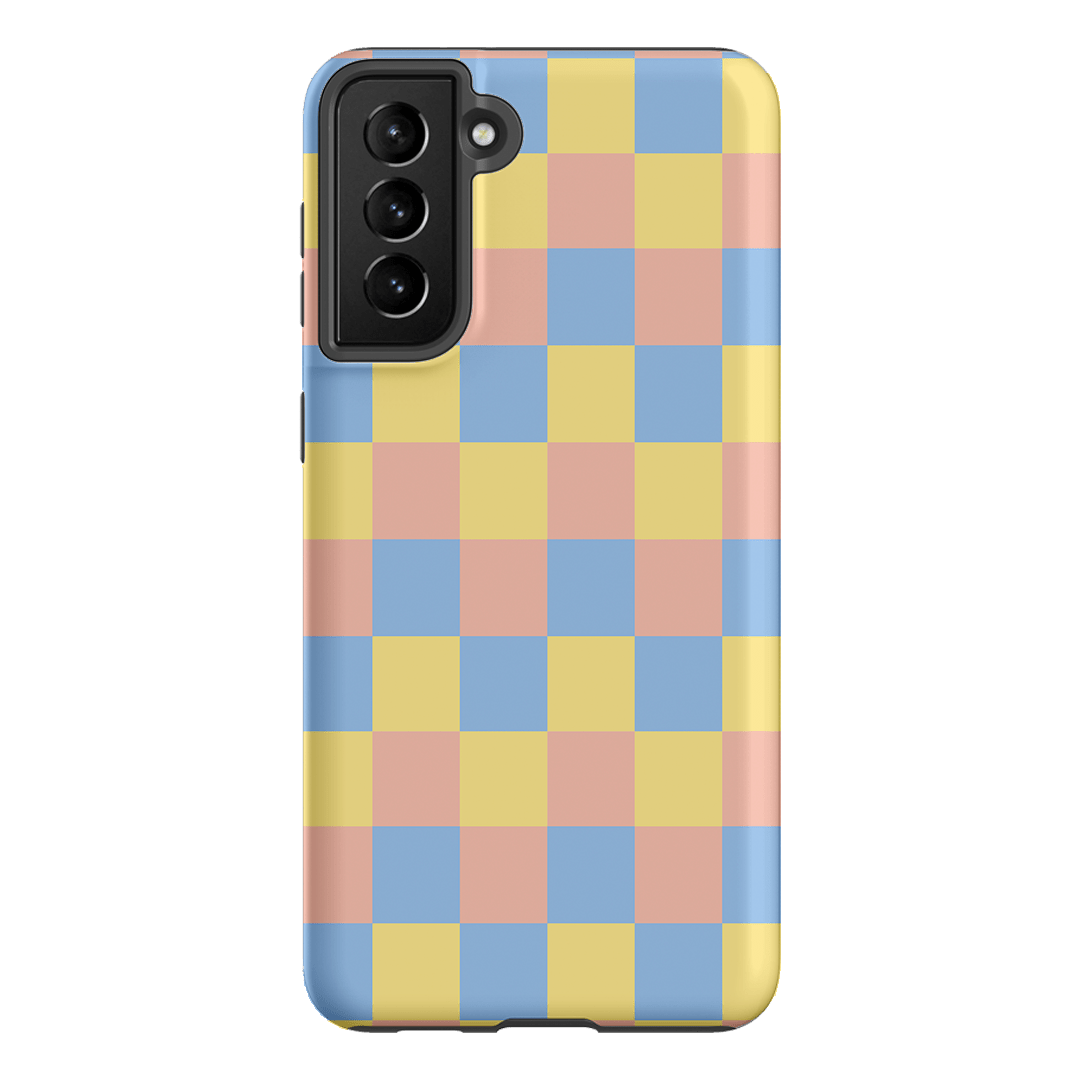 Checks in Spring Matte Case Matte Phone Cases Samsung Galaxy S21 Plus / Armoured by The Dairy - The Dairy