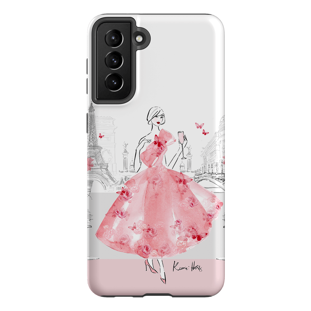 Rose Paris Printed Phone Cases Samsung Galaxy S21 Plus / Armoured by Kerrie Hess - The Dairy