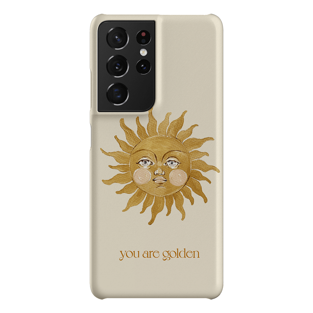 You Are Golden Printed Phone Cases Samsung Galaxy S21 Ultra / Snap by Brigitte May - The Dairy