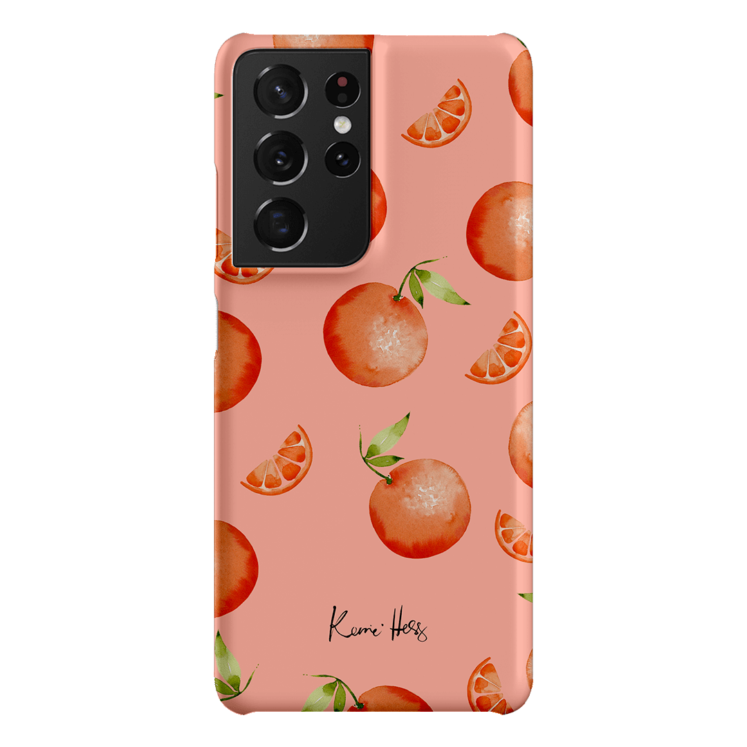 Tangerine Dreaming Printed Phone Cases Samsung Galaxy S21 Ultra / Snap by Kerrie Hess - The Dairy