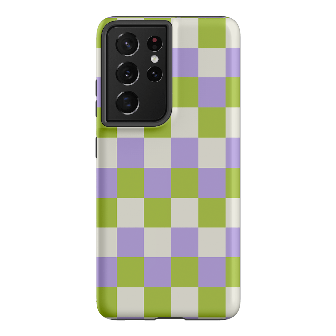 Checks in Winter Matte Case Matte Phone Cases Samsung Galaxy S21 Ultra / Armoured by The Dairy - The Dairy