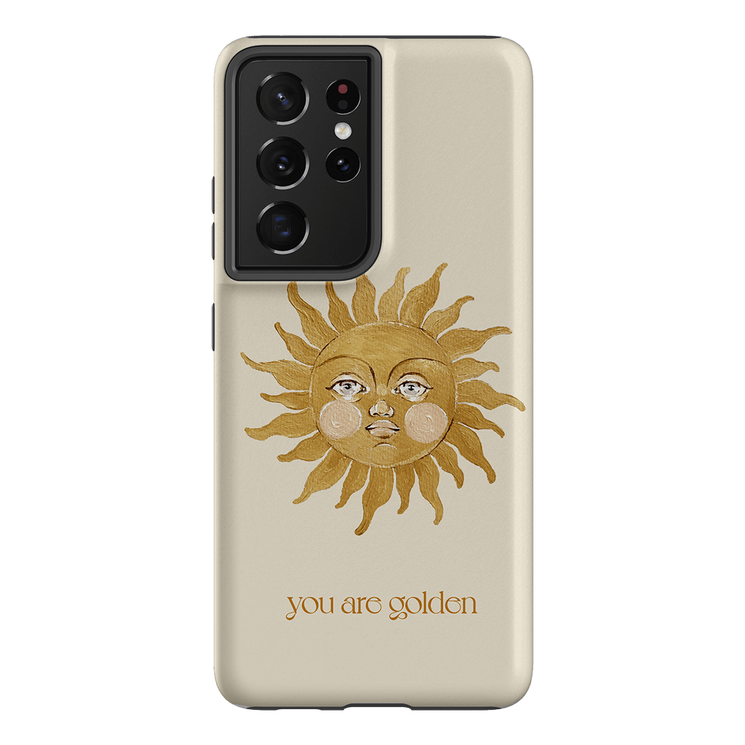 You Are Golden Printed Phone Cases Samsung Galaxy S21 Ultra / Armoured by Brigitte May - The Dairy