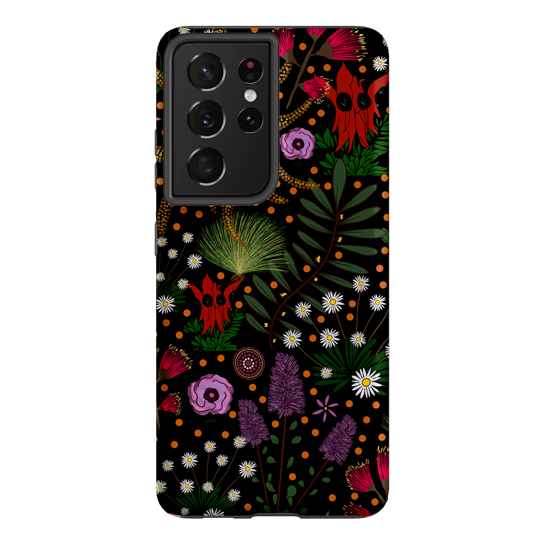 Wild Plants of Mparntwe Printed Phone Cases Samsung Galaxy S21 Ultra / Armoured by Mardijbalina - The Dairy