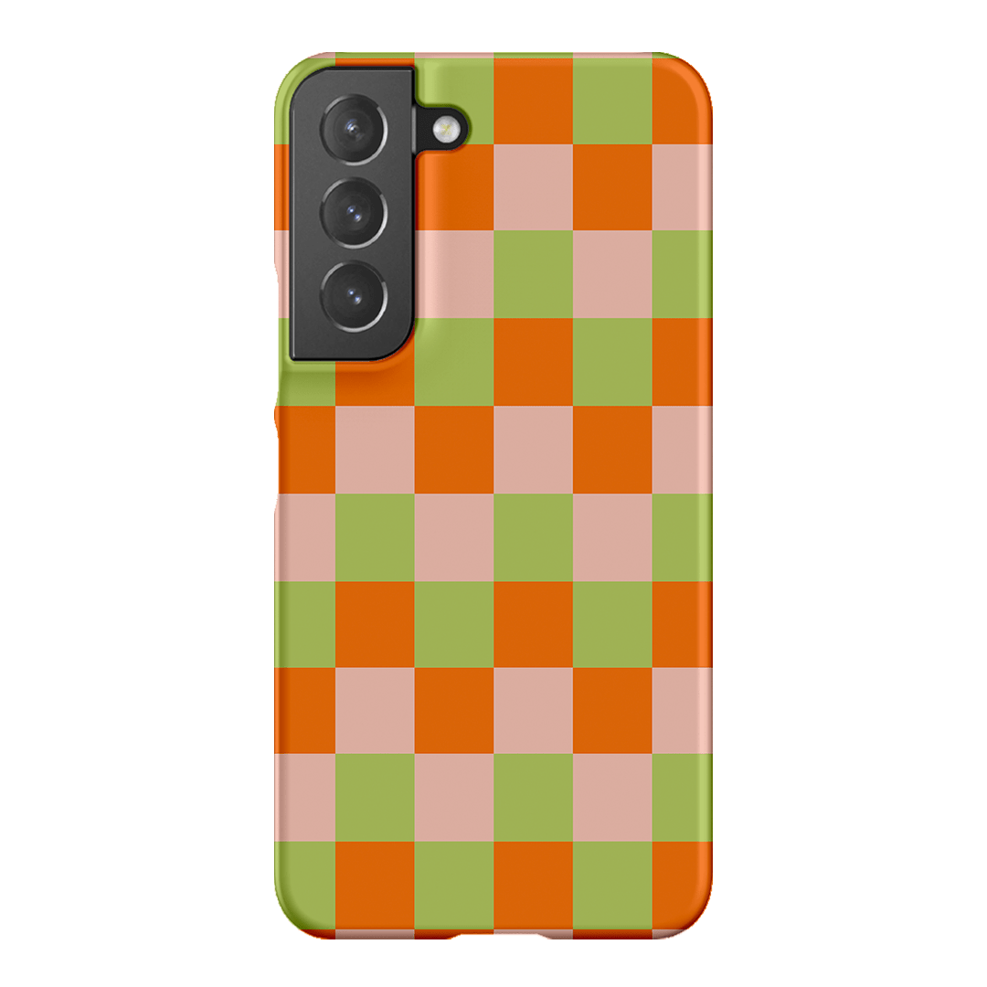 Checks in Summer Matte Case Matte Phone Cases Samsung Galaxy S22 / Snap by The Dairy - The Dairy